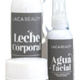 Kit Agua Facial + Leche Corporal + Serum Cremoso Laca Beauty