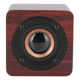 Sistema De Sonido Con Altavoz Inalámbrico De Madera Portátil