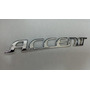 Emblemas Traseros Hyundai Accent Autoadhesivos. 