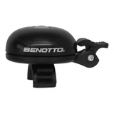 Timbre Bicicleta Unisex Negro Soporte Ajustable Benotto