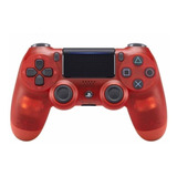 Joystick Inalámbrico Sony Playstation Dualshock 4 Ps4 Red Crystal