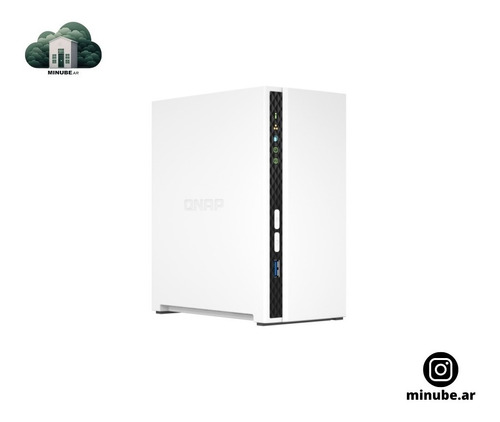 Servidor Nas Qnap Tss 233 Quad Core 2.0 Ghz