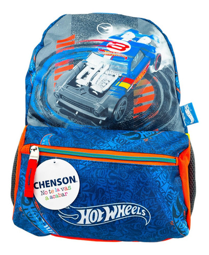 Mochila Hot Wheels Original Chenson Oferta Uso Rudo M4