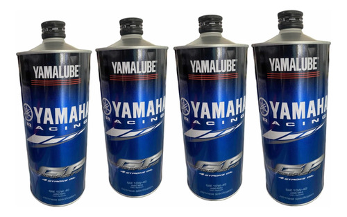 Aceite Yamalube 10w40 100% Sintetico Racing Gp 4 Litros