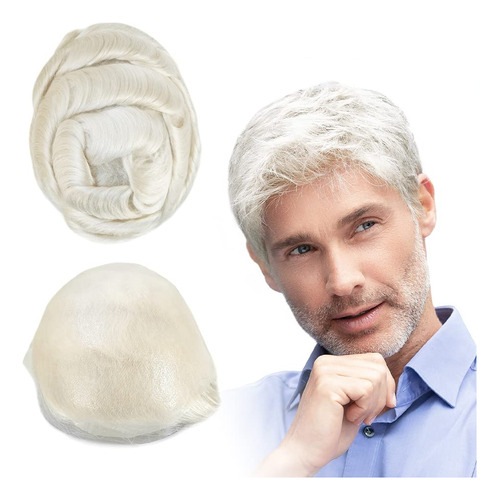 Hair Nature Toupee - Pelucas De Cabello Humano Para Hombre,