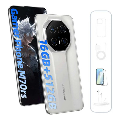 Android 14 Smartphone Bobarry M70rs Gamer Dimensity 9400 5g Dual Sim 512gb Rom 16gb Ram Gamerphone 5g | Meses sin interés