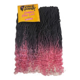 Cabelo Goddess Faux Locs 300g Blackbeauty Pacotão P/1 Cabeça