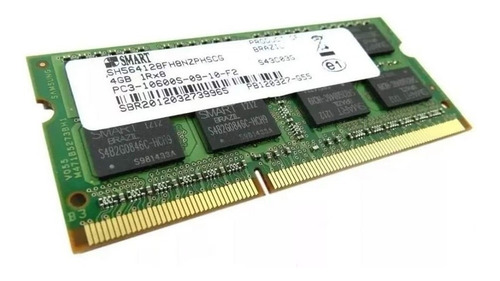 Memória Ram Notebook 4gb 1x4gb Smart 1600mhz Pc3l-12800s