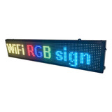 Pantalla Led Wifi+usb, Cartel De Colores Rgb P10, 40  X...