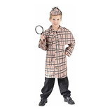 Disfraz Niño - Disfraz De Sherlock Holmes (m) Para Niños