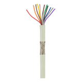 Cabo Manga 12x26 Awg - Com Blindagem Bege C/ 2 Mt