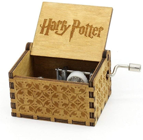 Caixinha Caixa De Música Harry Potter Linda