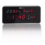 Relógio De Parece Cozinha Led Digital Termômetro Calendário