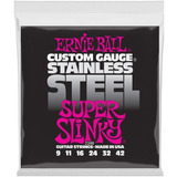 Encordoamento  Ernie Ball 0.09/.042 Super Slinky