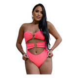 Biquini Maio Feminino Praia Bojo Body Body Sereia Body Top