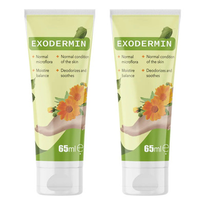 Exodermin | Para Los Pies | Pomada Crema | Dos (2) Pack | Meses sin interés