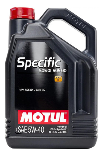 Motul Specific 5w40 X 5l  100% Sintetico Original Distrymat