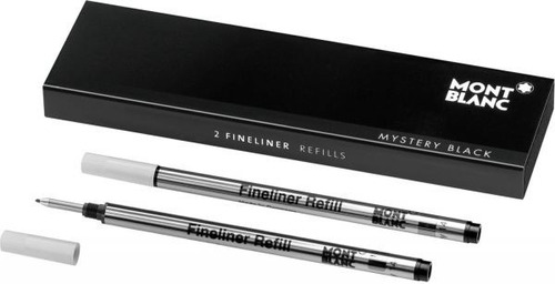 Tinta Set Repuesto Fineliner Montblanc Mystery Black Medium