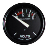 Voltimetro 12v Negro 52mm Orlan Rober 624 H 12v