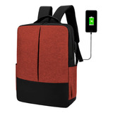 Mochila Antirrobo Urbana Impermeable Para Notebook Usb 