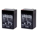 Ub645 Sealed Lead Acid Baterías (2 Unidades)
