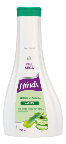  Crema Corporal Hinds Natural 750 Ml