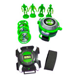 Kit Relógio Ben 10 Omnitrix + Lançador De Discos Promoção !