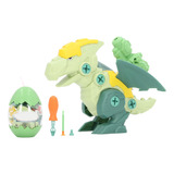 Juguete De Dinosaurio Para Niños, Bricolaje, Montaje Y Desmo