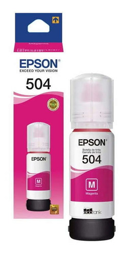 Tinta Para Impresora Epson 504 | L4150 L4160 L6161 Magenta