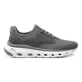 Sneaker Flexi Para Hombre Estilo 409803 Gris