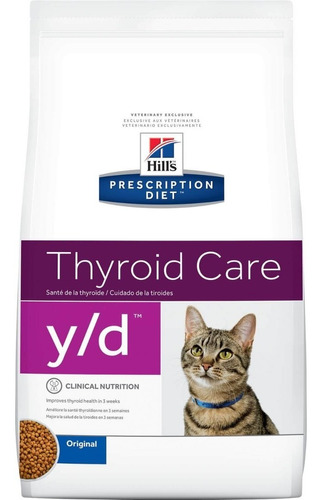 Hills Gato Thyroid Care Y/d 1,8kg Razas Mascotas
