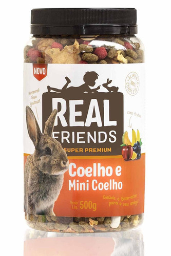 Realfriends Coelho Com Frutas - 500 G