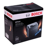 Bateria Motos Bosch Gel Agm Btx14 = Ytx14-bs 12v 12ah
