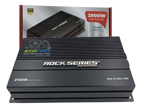 Amplificador Rock Series Rks-r1400.1dm 2900w Max Clase D 1ch