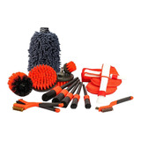 Cepillo Limpieza Coche Pinceles Detalle Coche Set 18 Piezas