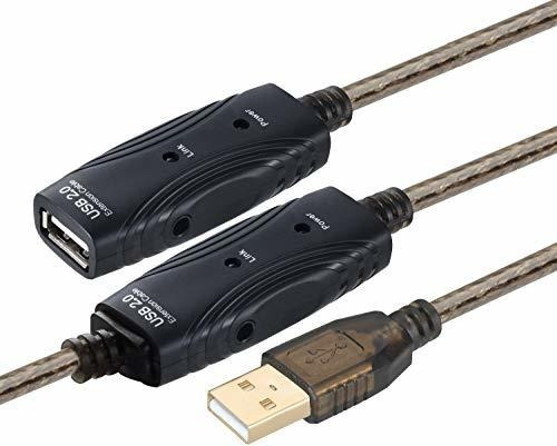 Saisn Usb 2.0 A Macho A Cable De Extensión A-mujer Activa Co