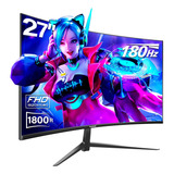 Gawfolk Monitor Curvo Para Juegos De 27 Pulgadas 144 Hz/180.