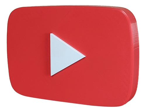 Placa Youtube Decoração Enfeite Geek Youtuber Live Streamer