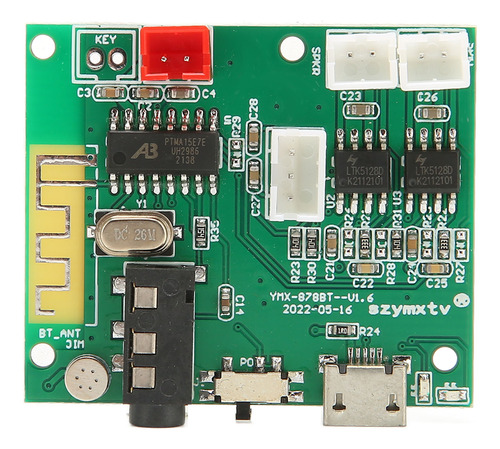 Módulo De Placa Amplificadora De Potencia Estable Pcb Blueto