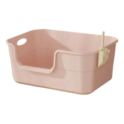 Nuevo Caja De Arena Para Gatos, Bandeja De Arena Para
