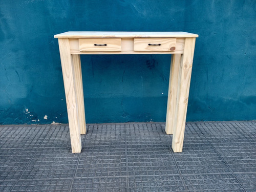 Mesa Desayunador Pino Madera 1,20mx0,40mx1m