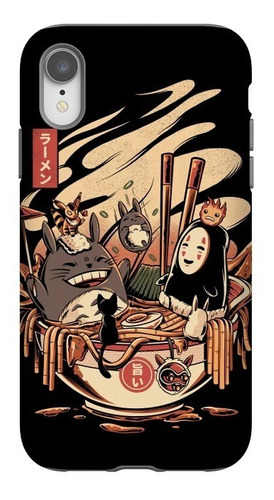 Estuche Artscase Para iPhone Y Samsung Diseño Ramen Poo