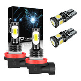 Para Vw Golf Vii Mk7 2012-2020 2pcs Luz Antiniebla Brillante