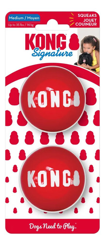 Pelotas Kong Signature Ball Perro  - Talla M 