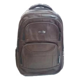 Mochila Executiva - P/notebook - 4 Zíperes - Corino - 49cm