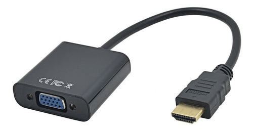 Cable Adaptador De Hdmi A Vga  Si Tu Computador No Tiene Vga