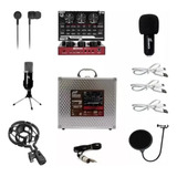 Kit Interface De Audio Soundvoice Lite Kt 300 Para Celular