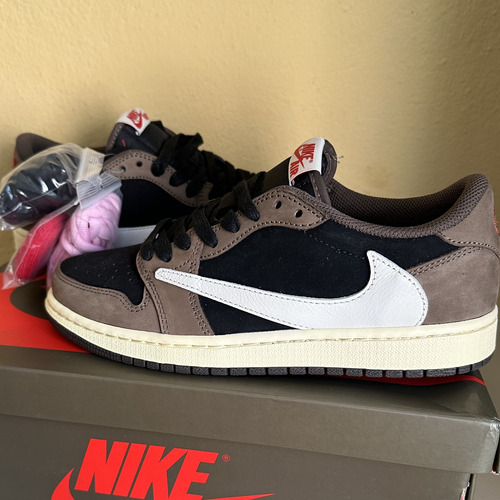 Air Jordan 1 Low Travis Scott Mocha Tamanho 39,5