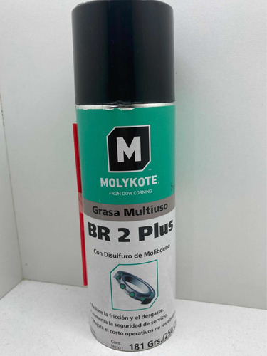 Molykote Br2 Plus Spray Grasa Multiuso 250cm3