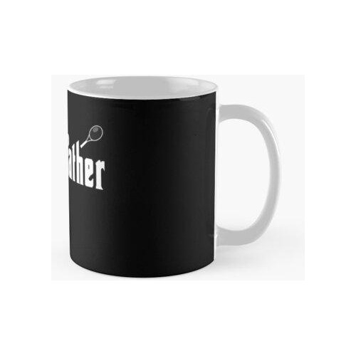 Taza La Fuente Blanca Squashfather Squash Player Squash Cour